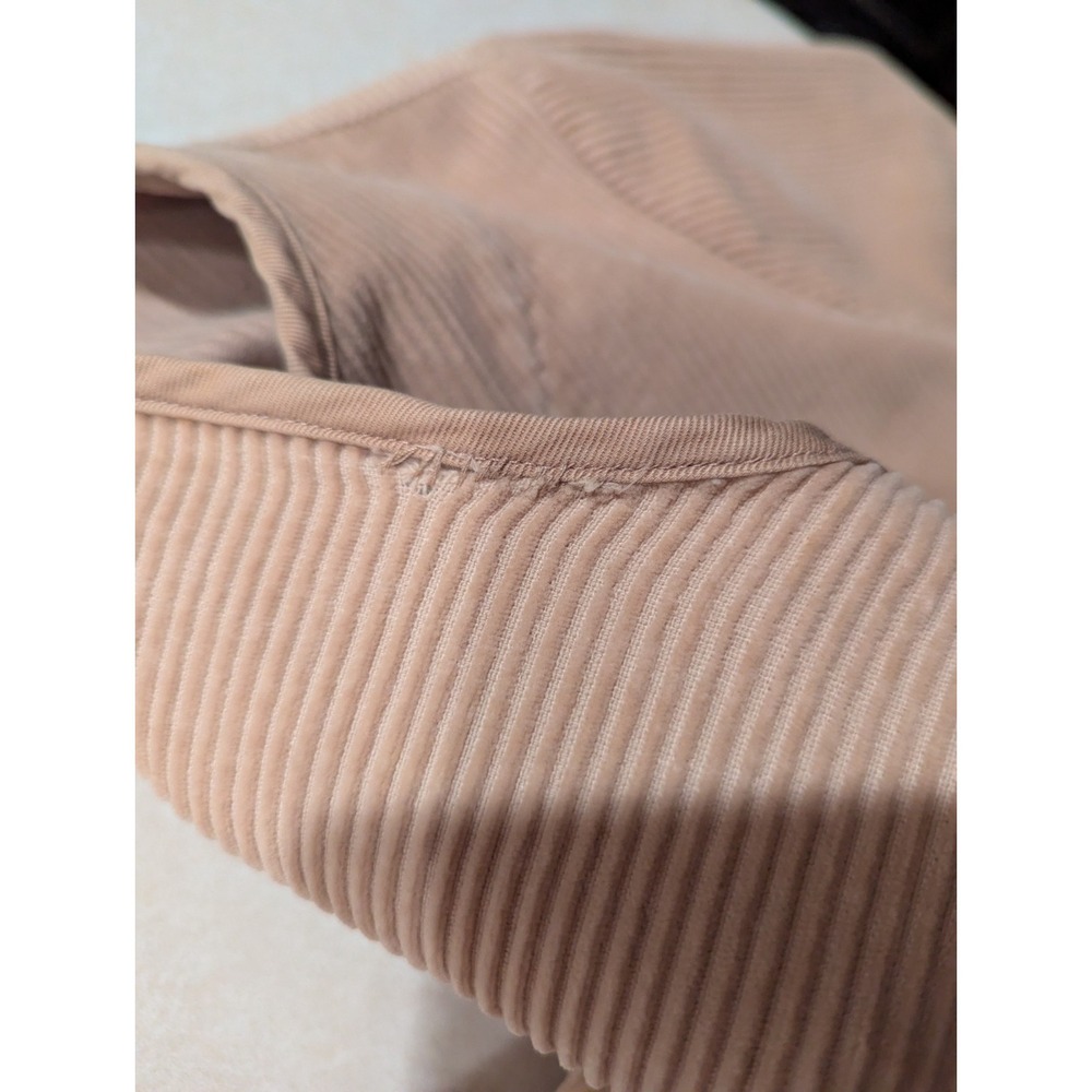 Orvis Jacket Womens 14 Tan Vintage Corduroy Button Front 2PC Set High Waist Pant - Picture 16 of 16